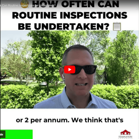 YouTube Screenshot - How often can routine inspections be undertaken?