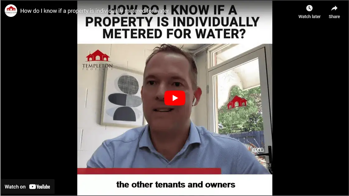 YouTube Screenshot - How do I know if a property is individually metered for water?