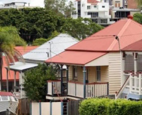 Homes in the suburb of Paddington
